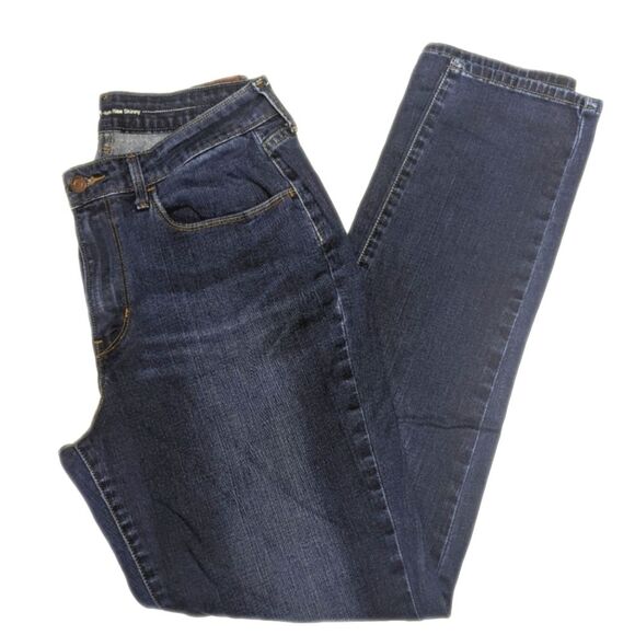 Levi's High Rise Skinny jeans, dark blue wash, LIKE NEW condition, size 31 - Picture 1 of 10